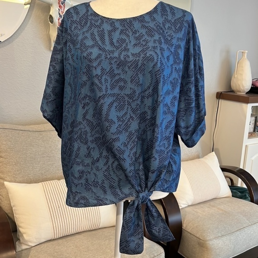 Marc New York blue top